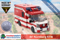 Frankensteins RTW Berufsfeuerwehr Nürnberg - Set mit 434 Teilen